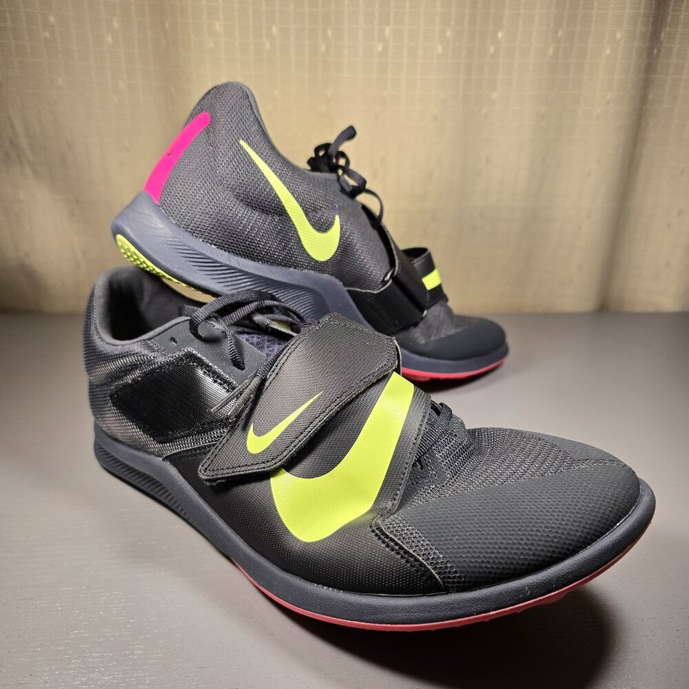 Nike Rival Jump DR2756‑002 Track Jumping Spikes Men’s Size 12 Black